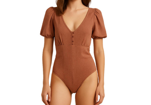 Abercrombie & Fitch Bodysuit Polka Dot XS